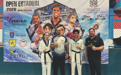 
          Imagem ilustrativa da imagem Taekwondo Solidário brilha na seletiva estadual
          