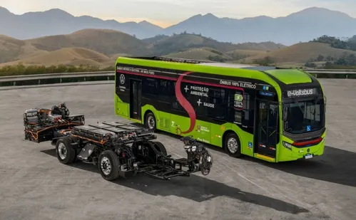 
          Imagem ilustrativa da imagem Veja a imagem do ônibus elétrico da Volkswagen que será testado no Transcol
          
