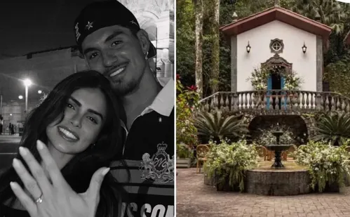 
          Imagem ilustrativa da imagem Veja detalhes sobre casamento de Medina e Isabella Arantes 20 dias após noivado
          