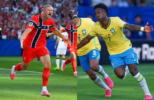 
          Imagem ilustrativa da imagem Vini Jr. x Haaland: o que esperar de Brasil x Noruega neste domingo
          