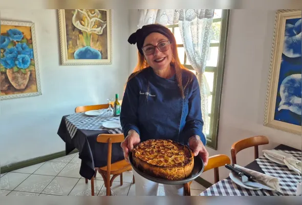 Imagem ilustrativa da imagem Aprenda a fazer uma receita criativa de torta com espinafre e bacon