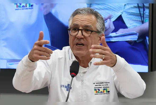 O ministro da Saúde, Alexandre Padilha
