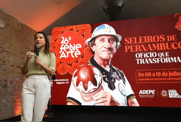 Imagem ilustrativa da imagem Governo lança 26ª Fenearte com tema "Seleiros de Pernambuco: Ofício que Transforma"
