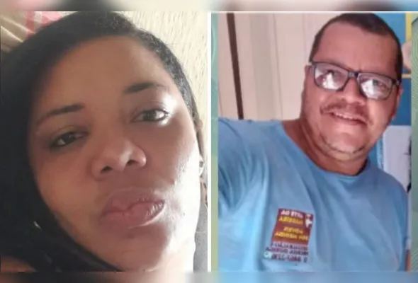 A vítima, a dona de casa Renata Vera Silva, recebeu quatro golpes de faca no tórax; suspeito está foragido