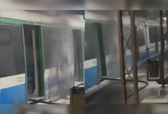 Imagem ilustrativa da imagem Incêndio atinge VLT no Cabo de Santo Agostinho, na RMR