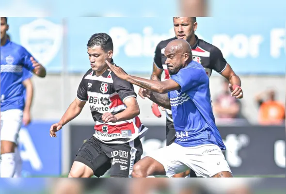Imagem ilustrativa da imagem Santa derrota o Barra e chega a terceira vitória seguida na Série C
