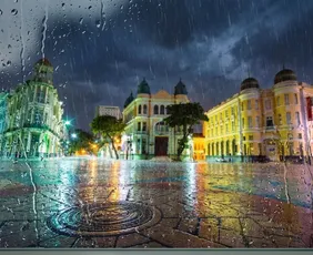 Imagem ilustrativa da imagem Chuvas fortes colocam Zona da Mata e RMR em atenção
