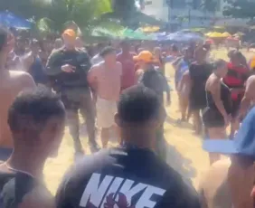 Imagem ilustrativa da imagem Homem tenta afogar companheira e é preso em praia de Olinda