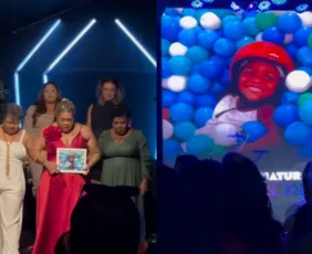 Imagem ilustrativa da imagem Mãe do menino Miguel homenageia filho durante cerimônia de formatura em Direito