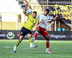 Imagem ilustrativa da imagem Náutico marca no fim e garante empate contra o São Bernardo em SP
