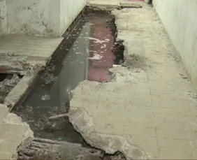 Imagem ilustrativa da imagem Obras de saneamento no Hospital da Restauração expõem problemas no esgoto