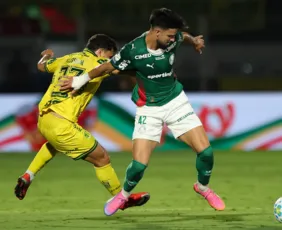 Imagem ilustrativa da imagem Palmeiras decepciona, empata com o Mirassol e vê Flamengo mais perto no Brasileirão
