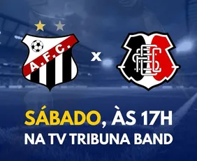 Imagem ilustrativa da imagem TV Tribuna transmite Anápolis e Santa Cruz neste sábado (29)