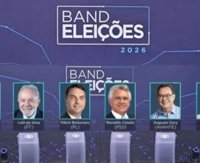 Imagem ilustrativa da imagem TV Tribuna/Band transmite o 1º debate entre os candidatos à Presidência