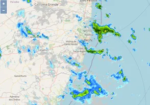 Imagem ilustrativa da imagem APAC alerta para chuvas moderadas a fortes no Grande Recife