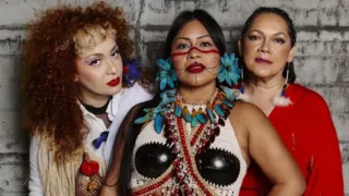 Imagem ilustrativa da imagem Show "As Amazônias" reúne Aíla, Djuena Tikuna e Patrícia Bastos no Recife