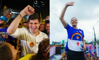 Imagem ilustrativa da imagem João Campos passa à frente de Raquel Lyra em nova pesquisa IPESPE