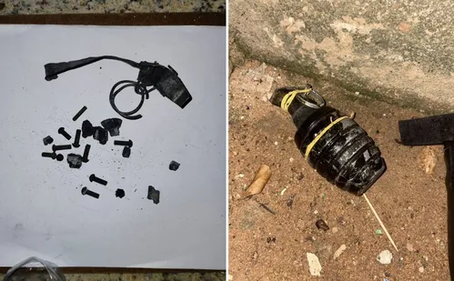 
          Imagem ilustrativa da imagem Granadas com alto poder de dano são destruídas por Esquadrão Antibombas na Serra
          