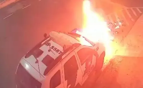 
          Imagem ilustrativa da imagem Homem que fez "dancinha" e incendiou viatura da PM em Linhares é preso
          