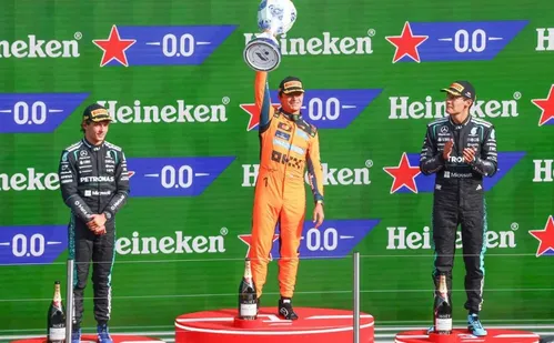 
          Imagem ilustrativa da imagem Lando Norris vence GP da Holanda e conquista 2ª vitória seguida na F1
          