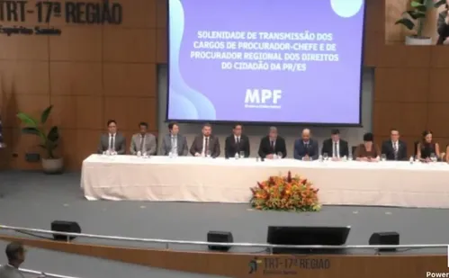 
          Imagem ilustrativa da imagem Ministério Público Federal no ES dá posse a novo procurador-chefe
          