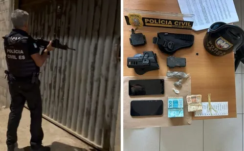 
          Imagem ilustrativa da imagem Polícia Civil faz operação contra grupo ligado ao tráfico de drogas do Norte do ES
          