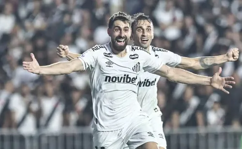 
          Imagem ilustrativa da imagem Santos desencanta no 2º tempo e atropela o Vasco pelo Brasileirão
          