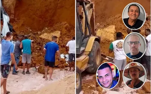 
          Imagem ilustrativa da imagem Três pessoas da mesma família e dono de distribuidora são as vítimas de desabamento
          