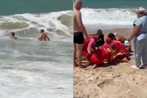 
          Imagem ilustrativa da imagem Turista perde movimentos após ser atingido por onda em praia de Pernambuco
          