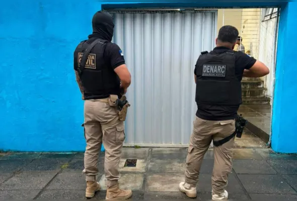 Foram cumpridos 17 mandados de busca e apreensão domiciliar