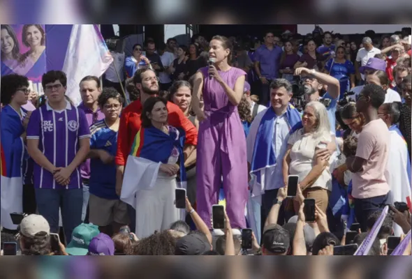 Imagem ilustrativa da imagem PSD oficializa candidatura de Raquel Lyra à reeleição ao Governo de Pernambuco