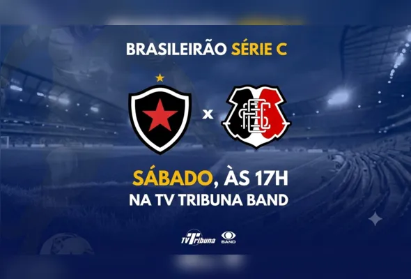Imagem ilustrativa da imagem Santa Cruz enfrenta Botafogo-PB fora de casa com transmissão da TV Tribuna