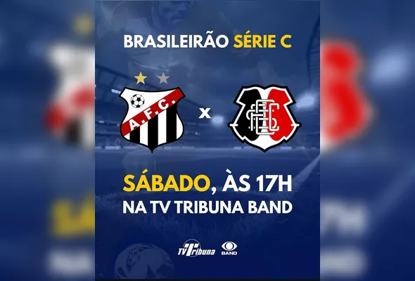 Imagem ilustrativa da imagem TV Tribuna transmite Anápolis e Santa Cruz neste sábado (29)
