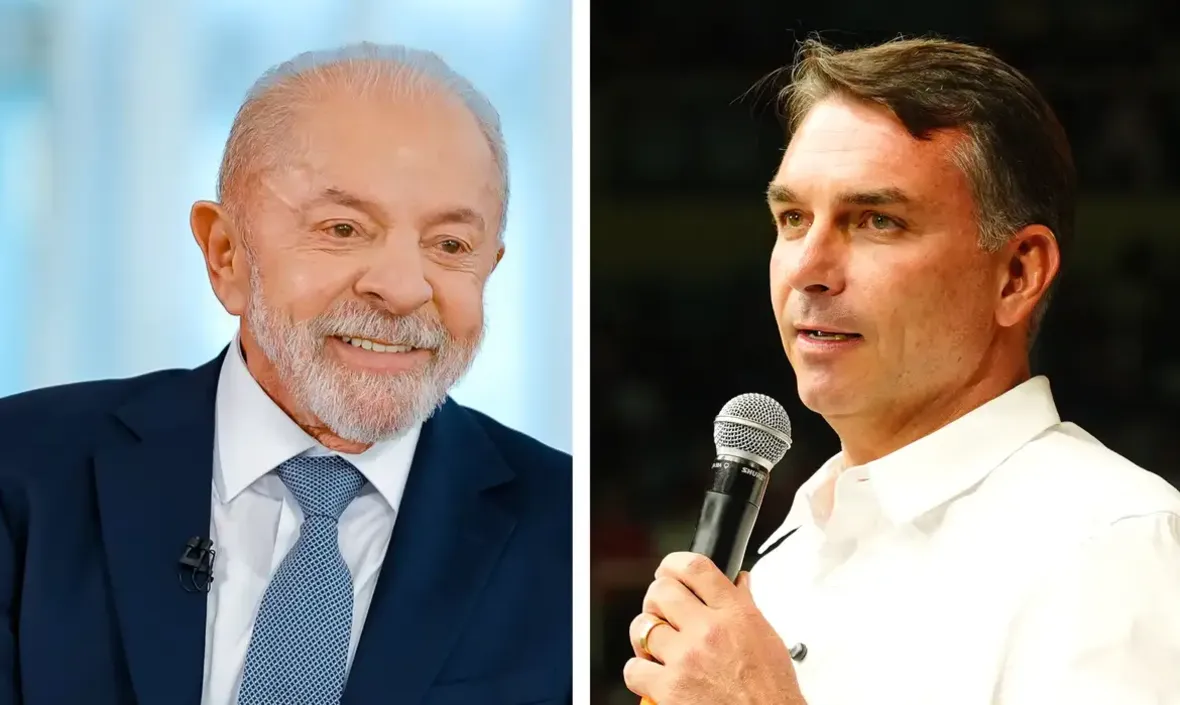 Imagem ilustrativa da imagem Primeiro debate entre Lula e Flávio Bolsonaro acontece neste domingo (18) pela Band