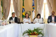 Imagem ilustrativa da imagem Raquel Lyra comanda primeira reunião com secretariado após reeleição