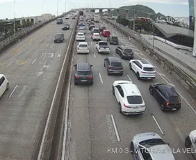 Imagem ilustrativa da imagem Acidentes em sequência causam trânsito intenso na 3ª Ponte nesta quinta-feira