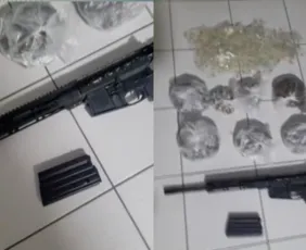 Imagem ilustrativa da imagem Fuzil, drogas e armas são apreendidos em operações no Grande Recife