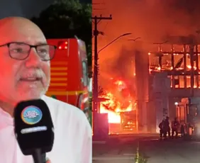 Imagem ilustrativa da imagem Incêndio em prédio da UFPE tem prejuízo estimado em R$ 100 milhões