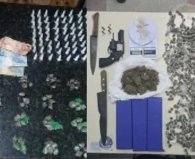 Imagem ilustrativa da imagem PM apreende armas e drogas em ações contra o tráfico em Surubim e Catende