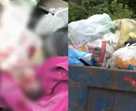 Imagem ilustrativa da imagem Recém-nascido é encontrado morto em caçamba de lixo em Jaboatão