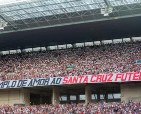 Imagem ilustrativa da imagem Santa Cruz terá casa cheia na Arena de Pernambuco para jogo do acesso