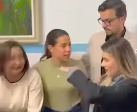 Imagem ilustrativa da imagem "Faz sem ela saber": Vídeo sobre laqueadura leva Raquel Lyra a pedir desculpas