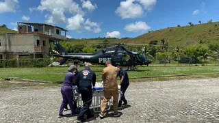 Imagem ilustrativa da imagem Bebê é socorrido de helicóptero após se afogar em caixa d’água em Barreiros