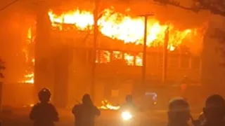Imagem ilustrativa da imagem Confira as imagens do incêndio que atingiu prédio da UFPE