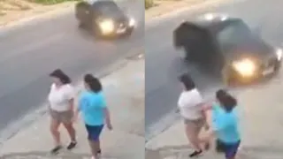 Imagem ilustrativa da imagem Duas irmãs são atingidas por carro desgovernado em Orobó