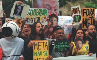 Imagem ilustrativa da imagem Conselho aponta falta de transparência da Meta durante eleição no Brasil