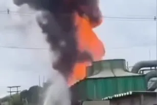 Imagem ilustrativa da imagem Incêndio atinge área de usina em Vitória de Santo Antão
