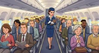 Imagem ilustrativa da imagem Passageiro indisciplinado em voo poderá ser suspenso e pagar multa de até R$ 17 mil