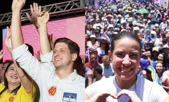Imagem ilustrativa da imagem Real Time/Big Data: João lidera em Pernambuco com 45%, Raquel tem 43%