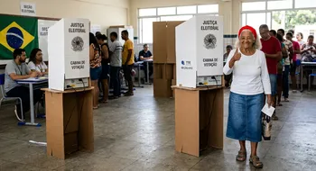 Imagem ilustrativa da imagem Voto valerá como prova de vida do INSS também no segundo turno